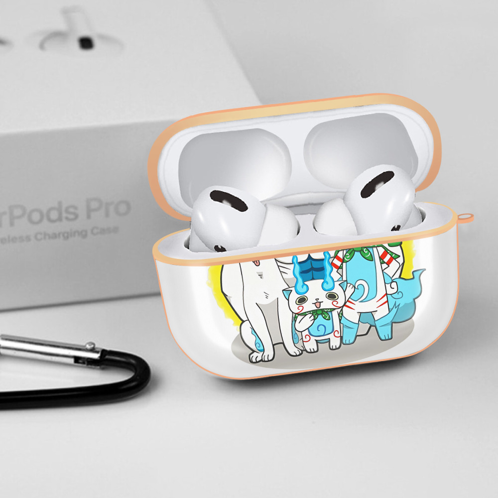 妖怪ウォッチ Yo-kai Watch 【AirPods Pro用】ハードシェル保護ケース｜耐衝撃・防指紋・カラビナ付き商品仕様