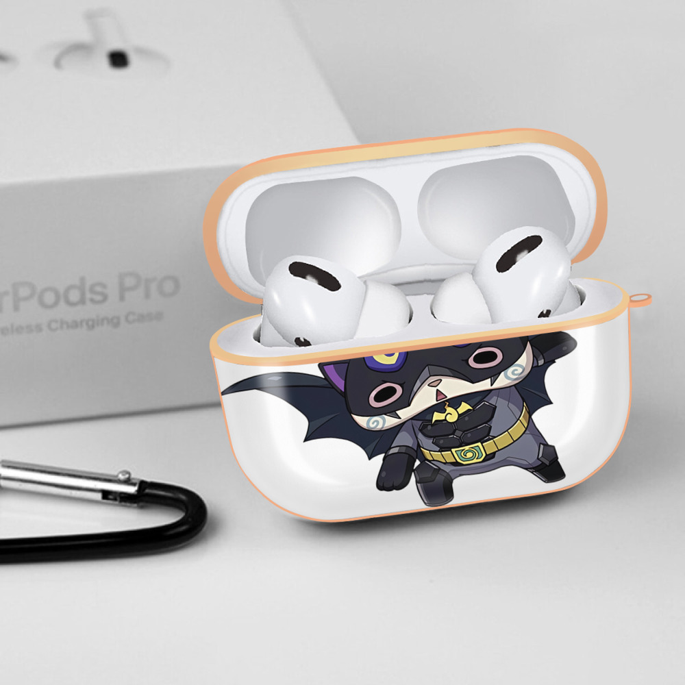 妖怪ウォッチ Yo-kai Watch 【AirPods Pro用】ハードシェル保護ケース｜耐衝撃・防指紋・カラビナ付き商品仕様