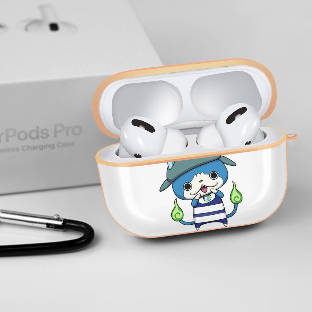 妖怪ウォッチ Yo-kai Watch 【AirPods Pro用】ハードシェル保護ケース｜耐衝撃・防指紋・カラビナ付き商品仕様