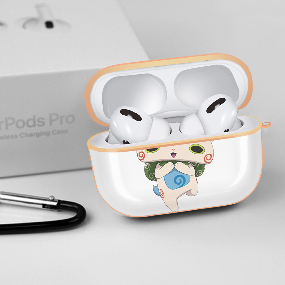妖怪ウォッチ Yo-kai Watch 【AirPods Pro用】ハードシェル保護ケース｜耐衝撃・防指紋・カラビナ付き商品仕様