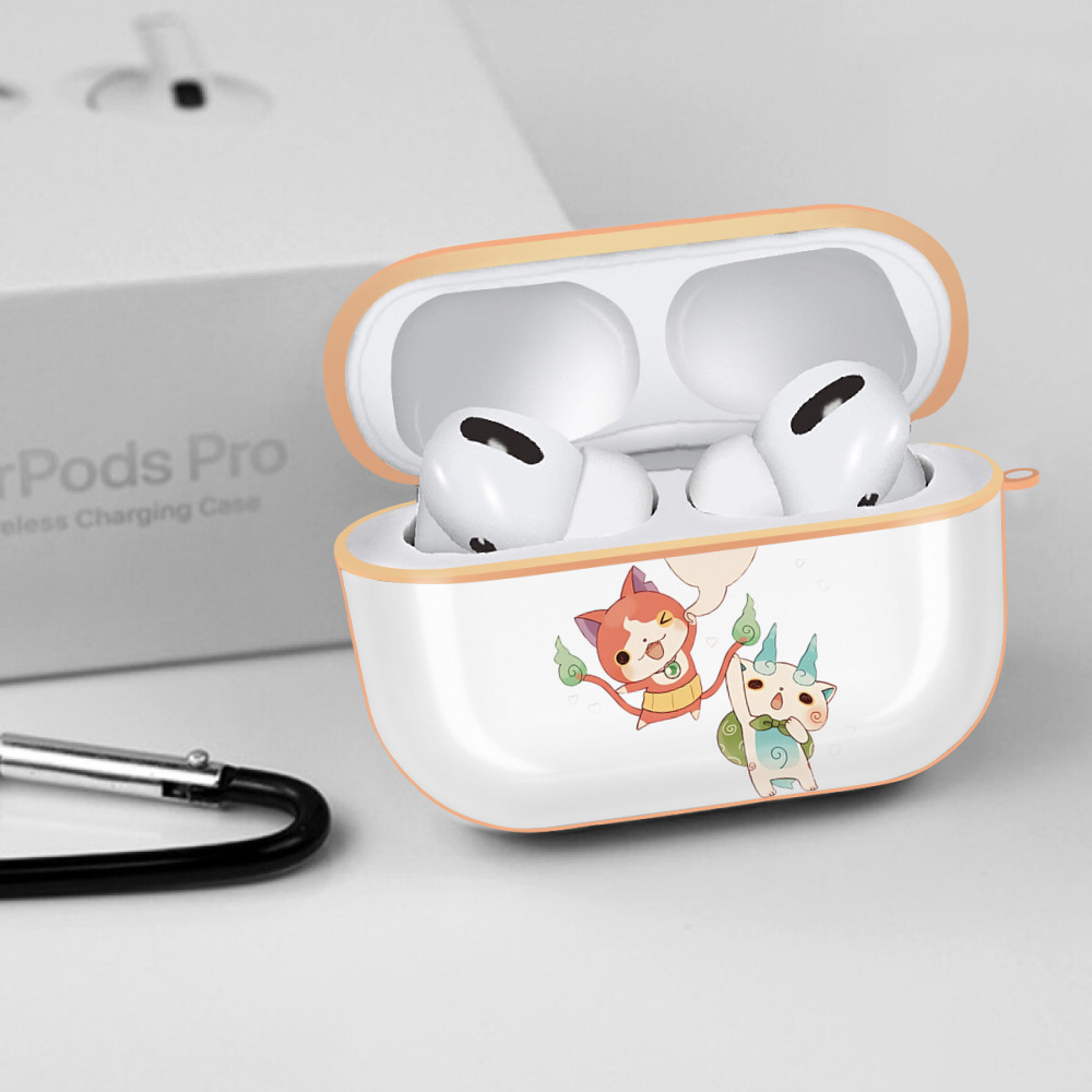 妖怪ウォッチ Yo-kai Watch 【AirPods Pro用】ハードシェル保護ケース｜耐衝撃・防指紋・カラビナ付き商品仕様