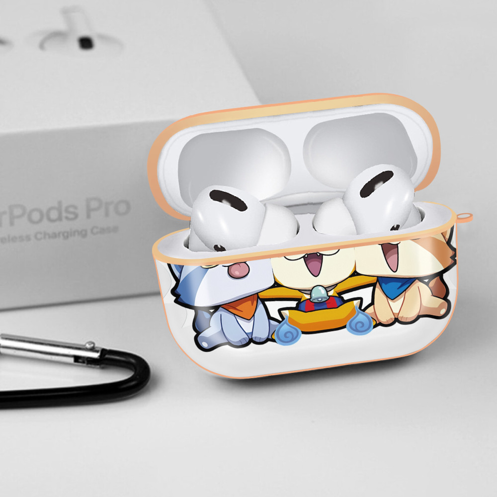 妖怪ウォッチ Yo-kai Watch 【AirPods Pro用】ハードシェル保護ケース｜耐衝撃・防指紋・カラビナ付き商品仕様