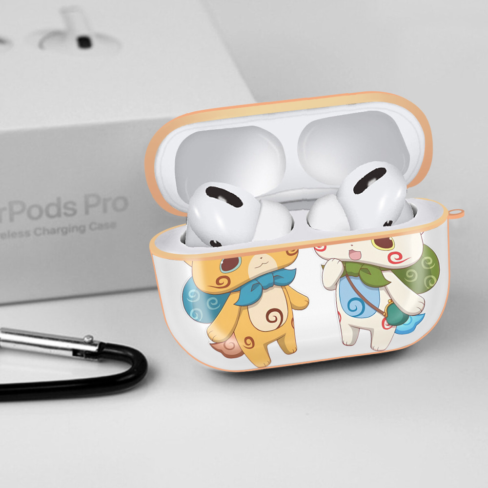 妖怪ウォッチ Yo-kai Watch 【AirPods Pro用】ハードシェル保護ケース｜耐衝撃・防指紋・カラビナ付き商品仕様