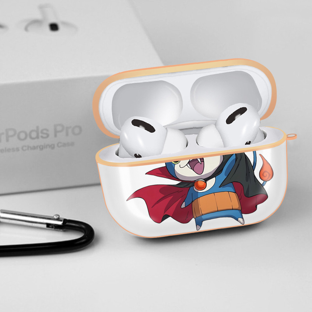 妖怪ウォッチ Yo-kai Watch 【AirPods Pro用】ハードシェル保護ケース｜耐衝撃・防指紋・カラビナ付き商品仕様