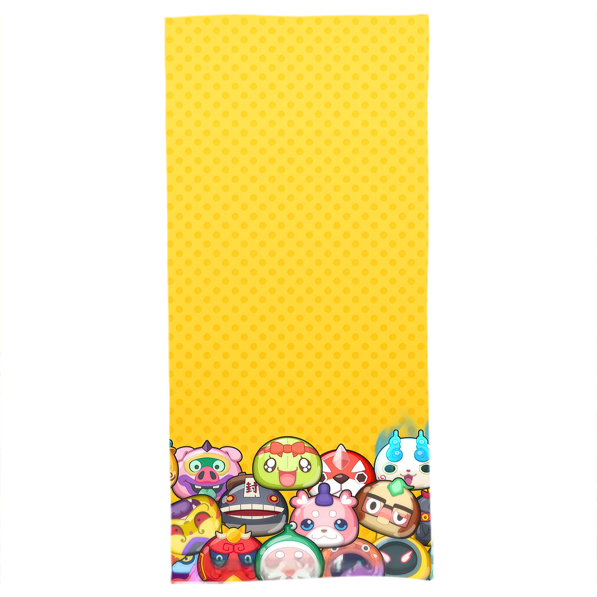 （画像用） 妖怪ウォッチ Yo-kai Watch 大判バスタオル 70×140cm 吸水速乾 柔らかい肌触り