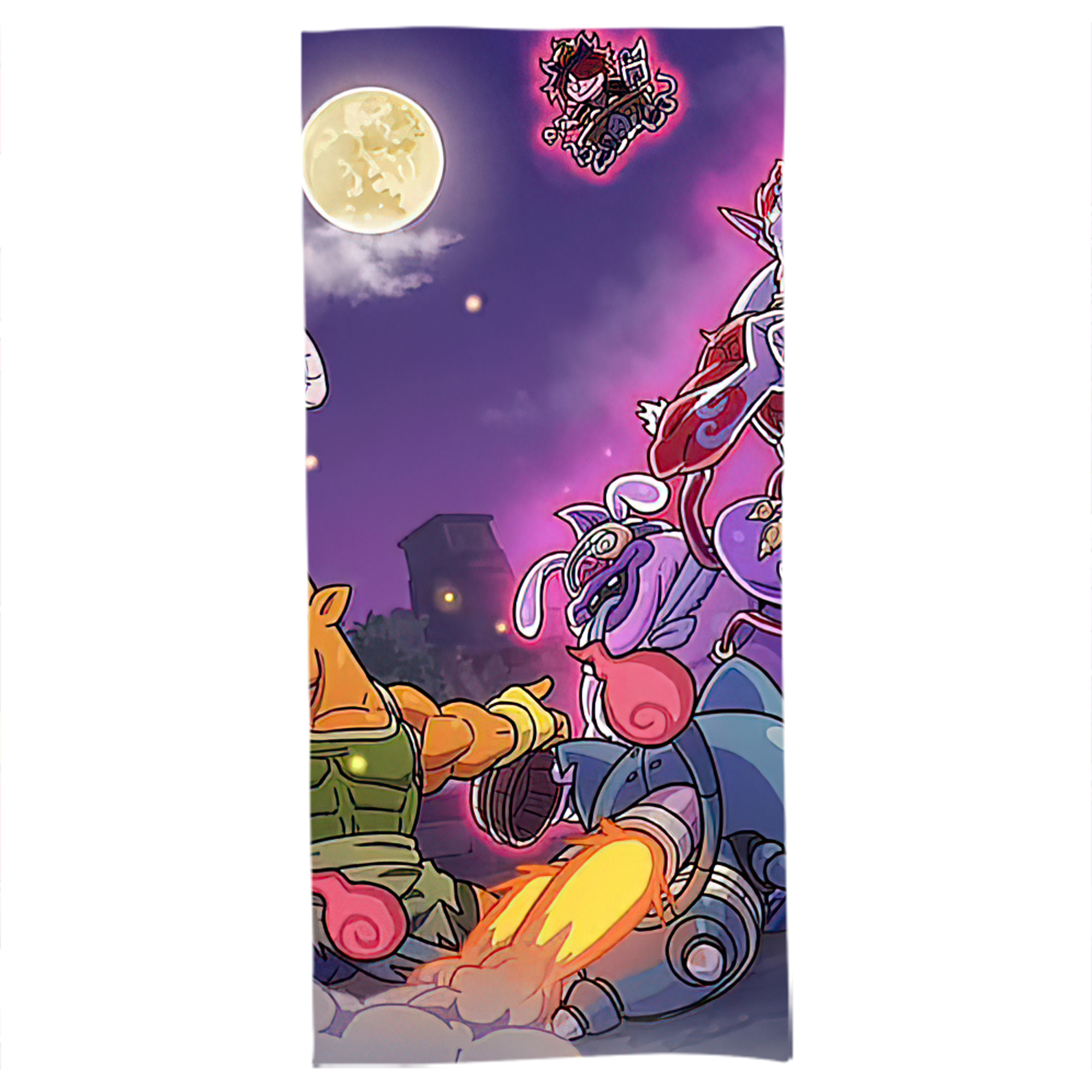 （画像用） 妖怪ウォッチ Yo-kai Watch 大判バスタオル 70×140cm 吸水速乾 柔らかい肌触り