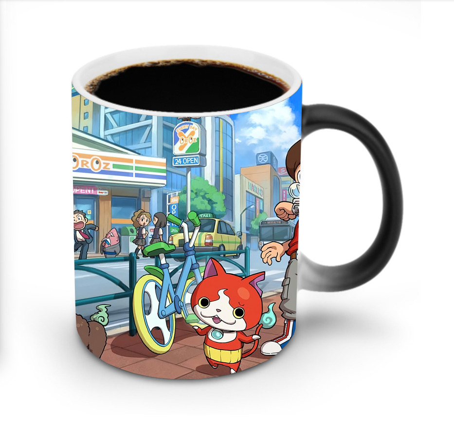 （画像用） 妖怪ウォッチ Yo-kai Watch 温度変色マグカップ