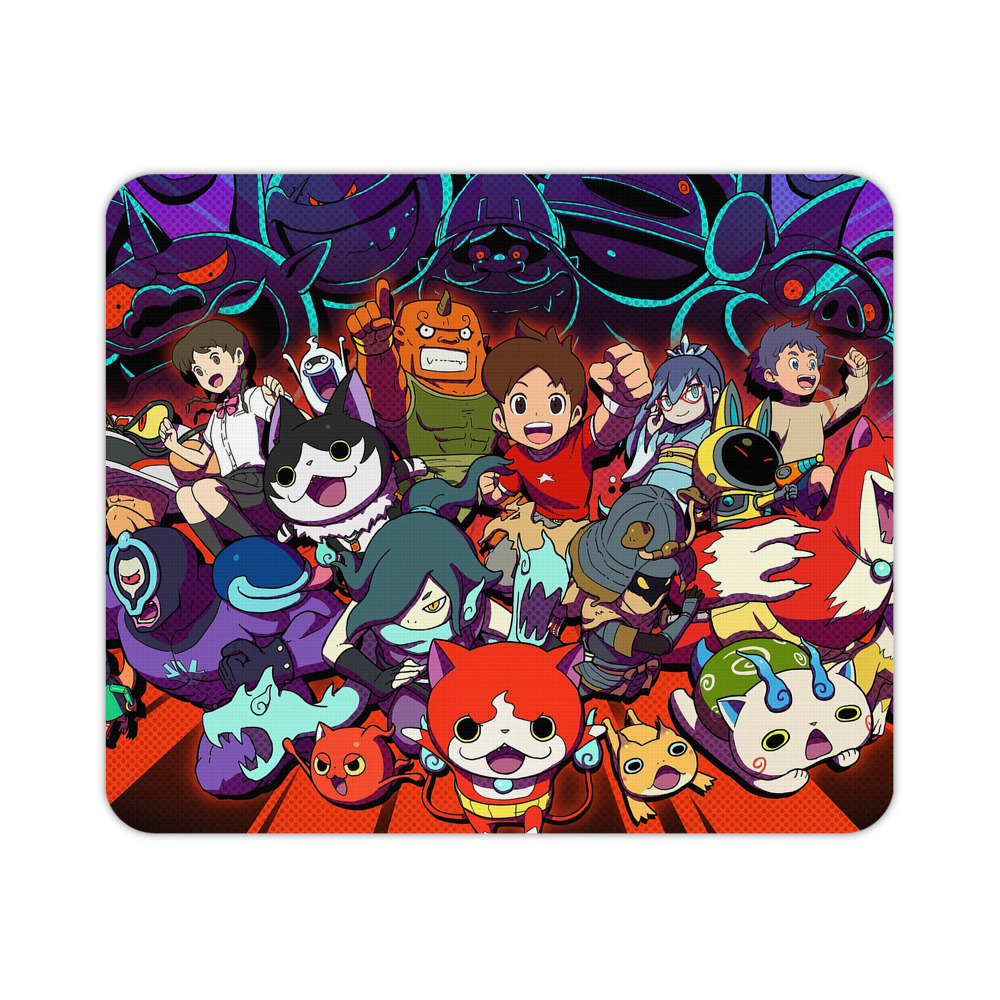 （画像用） 妖怪ウォッチ Yo-kai Watch マウスパッド ステッチ加工 ラバー素材 防水 滑り止め 超薄型 ゲーミング/オフィス対応