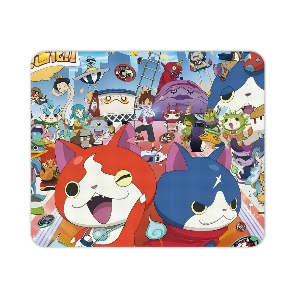 （画像用） 妖怪ウォッチ Yo-kai Watch マウスパッド ステッチ加工 ラバー素材 防水 滑り止め 超薄型 ゲーミング/オフィス対応