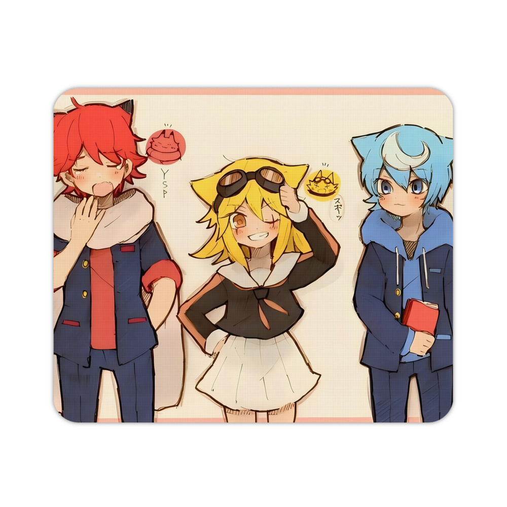 （画像用） 妖怪ウォッチ Yo-kai Watch マウスパッド ステッチ加工 ラバー素材 防水 滑り止め 超薄型 ゲーミング/オフィス対応