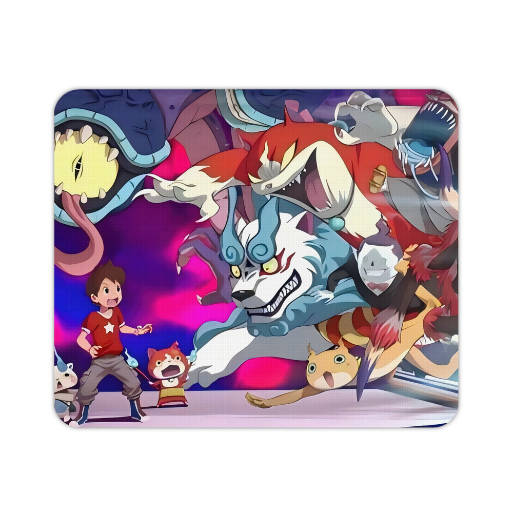 （画像用） 妖怪ウォッチ Yo-kai Watch マウスパッド ステッチ加工 ラバー素材 防水 滑り止め 超薄型 ゲーミング/オフィス対応