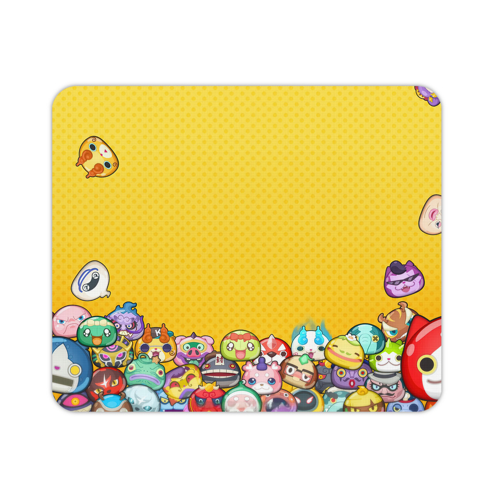 （画像用） 妖怪ウォッチ Yo-kai Watch マウスパッド ステッチ加工 ラバー素材 防水 滑り止め 超薄型 ゲーミング/オフィス対応