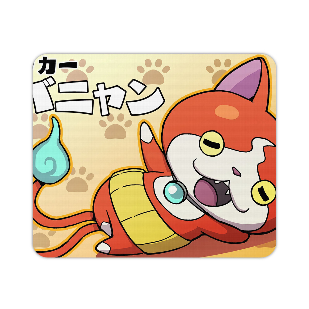 （画像用） 妖怪ウォッチ Yo-kai Watch マウスパッド ステッチ加工 ラバー素材 防水 滑り止め 超薄型 ゲーミング/オフィス対応