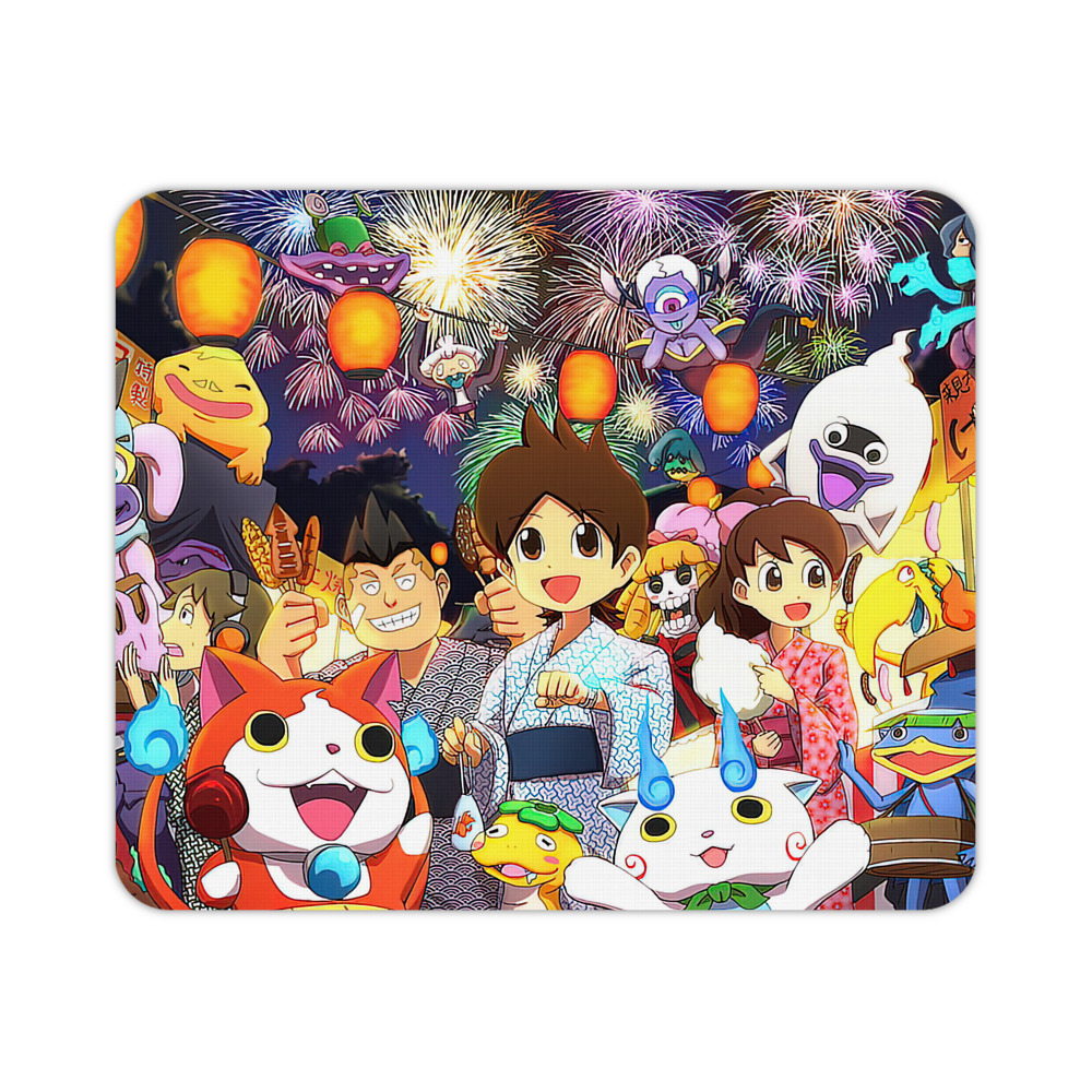 （画像用） 妖怪ウォッチ Yo-kai Watch マウスパッド ステッチ加工 ラバー素材 防水 滑り止め 超薄型 ゲーミング/オフィス対応