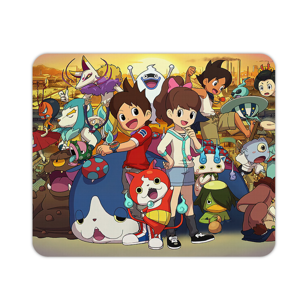（画像用） 妖怪ウォッチ Yo-kai Watch マウスパッド ステッチ加工 ラバー素材 防水 滑り止め 超薄型 ゲーミング/オフィス対応