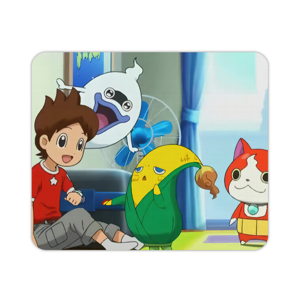 （画像用） 妖怪ウォッチ Yo-kai Watch マウスパッド ステッチ加工 ラバー素材 防水 滑り止め 超薄型 ゲーミング/オフィス対応
