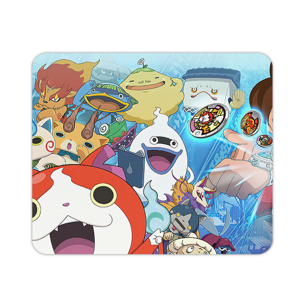 （画像用） 妖怪ウォッチ Yo-kai Watch マウスパッド ステッチ加工 ラバー素材 防水 滑り止め 超薄型 ゲーミング/オフィス対応