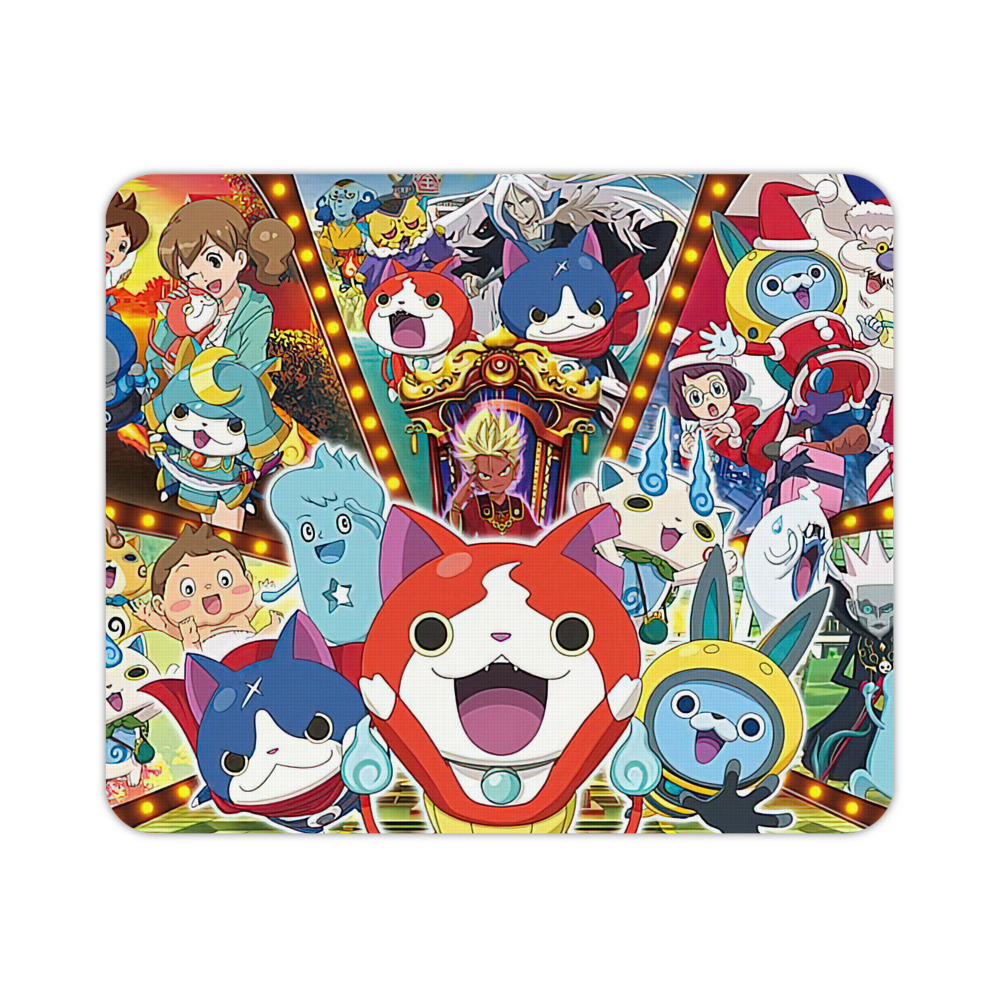 （画像用） 妖怪ウォッチ Yo-kai Watch マウスパッド ステッチ加工 ラバー素材 防水 滑り止め 超薄型 ゲーミング/オフィス対応