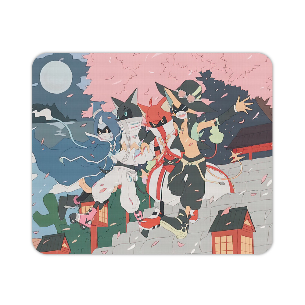 （画像用） 妖怪ウォッチ Yo-kai Watch マウスパッド ステッチ加工 ラバー素材 防水 滑り止め 超薄型 ゲーミング/オフィス対応