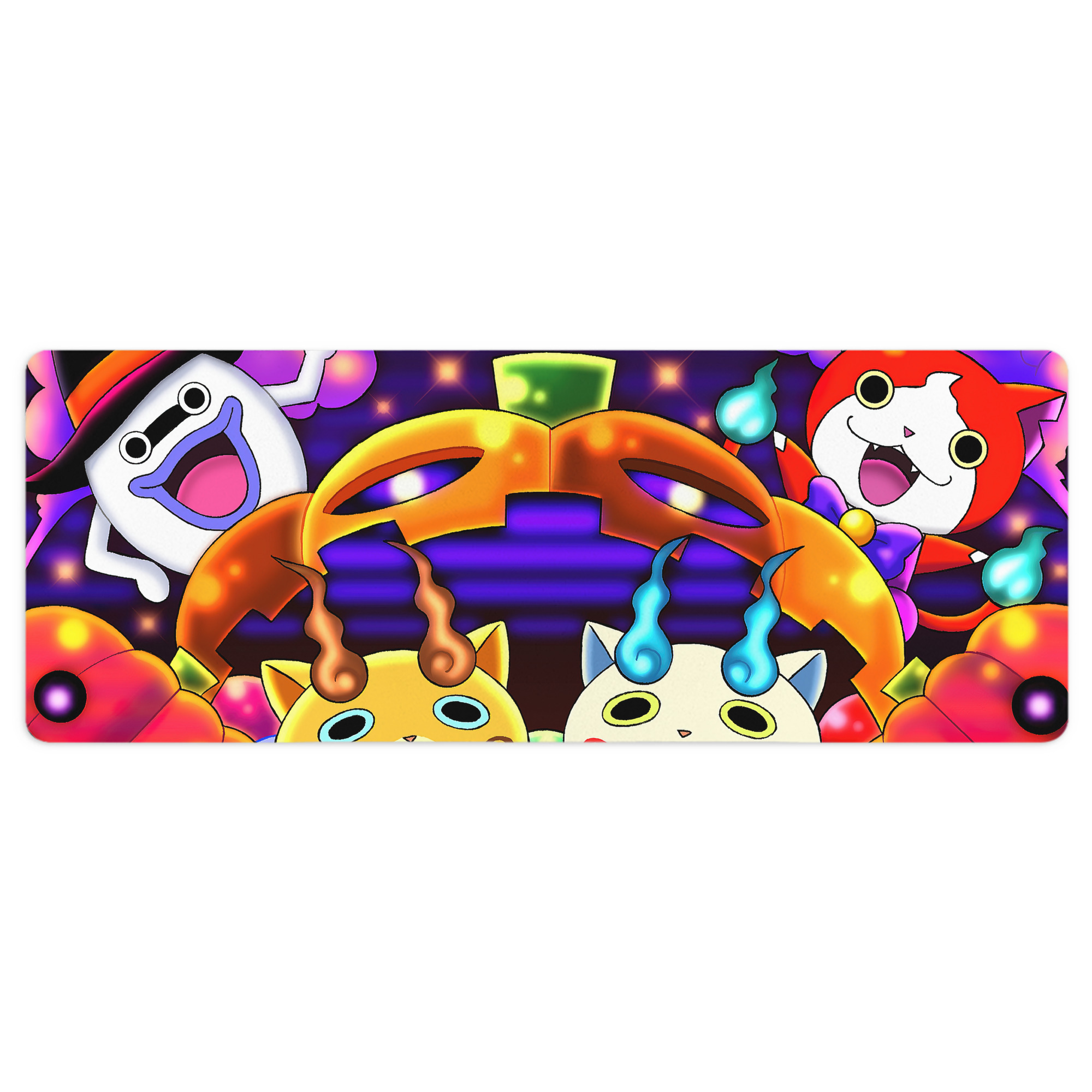 （画像用） 妖怪ウォッチ Yo-kai Watch ステッチ加工 大判デスクマット／滑り止めマウスパッド