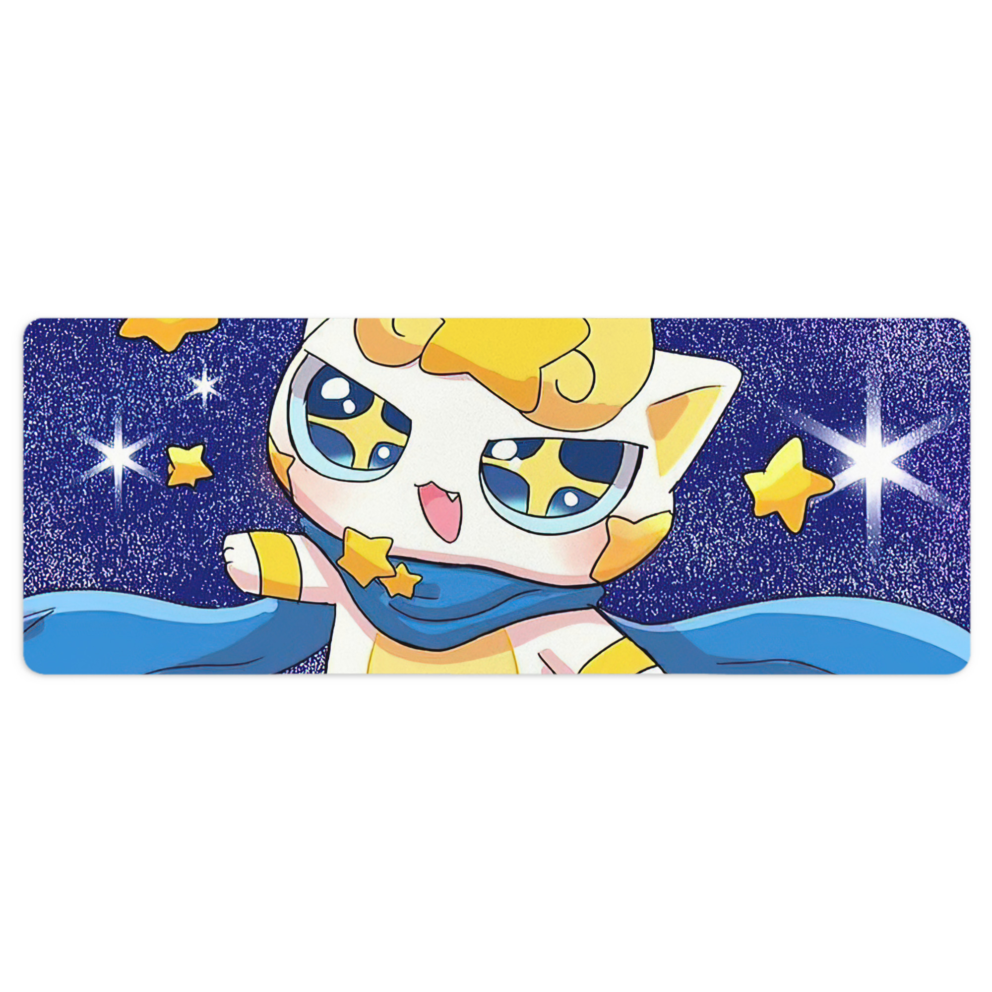 （画像用） 妖怪ウォッチ Yo-kai Watch ステッチ加工 大判デスクマット／滑り止めマウスパッド