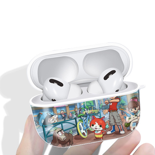 妖怪ウォッチ Yo-kai Watch 【AirPods Pro用】ハードシェル保護ケース 耐衝撃・防指紋・カラビナ付き商品仕様