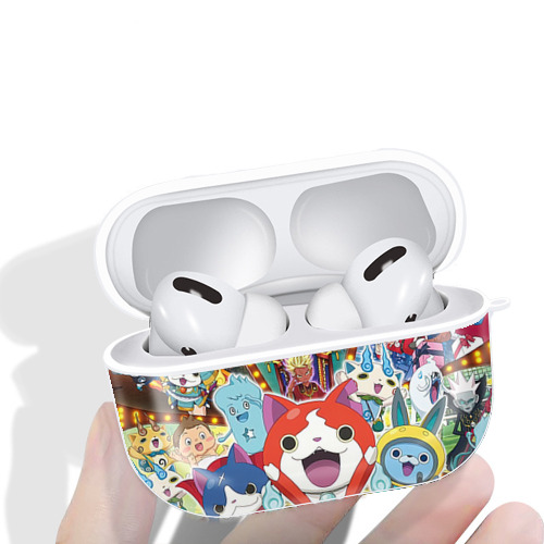 妖怪ウォッチ Yo-kai Watch 【AirPods Pro用】ハードシェル保護ケース 耐衝撃・防指紋・カラビナ付き商品仕様