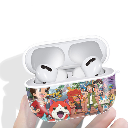 妖怪ウォッチ Yo-kai Watch 【AirPods Pro用】ハードシェル保護ケース 耐衝撃・防指紋・カラビナ付き商品仕様