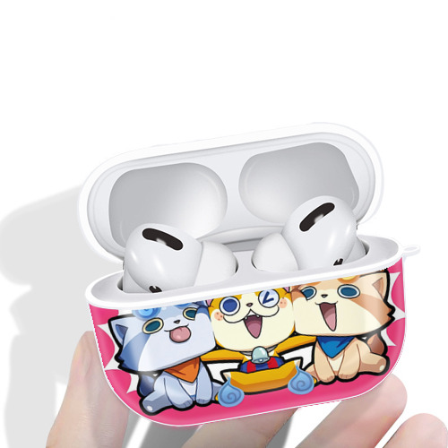妖怪ウォッチ Yo-kai Watch 【AirPods Pro用】ハードシェル保護ケース 耐衝撃・防指紋・カラビナ付き商品仕様