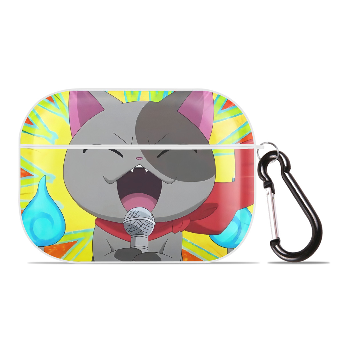 （画像用） 妖怪ウォッチ Yo-kai Watch 【AirPods Pro用】ハードシェル保護ケース 耐衝撃・防指紋・カラビナ付き商品仕様