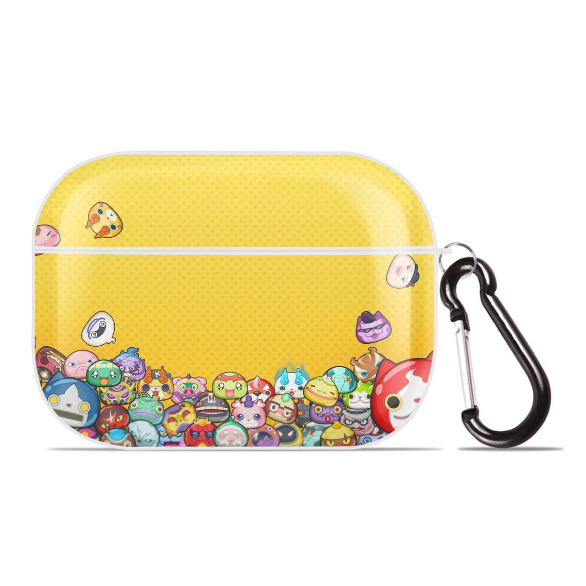 （画像用） 妖怪ウォッチ Yo-kai Watch 【AirPods Pro用】ハードシェル保護ケース 耐衝撃・防指紋・カラビナ付き商品仕様