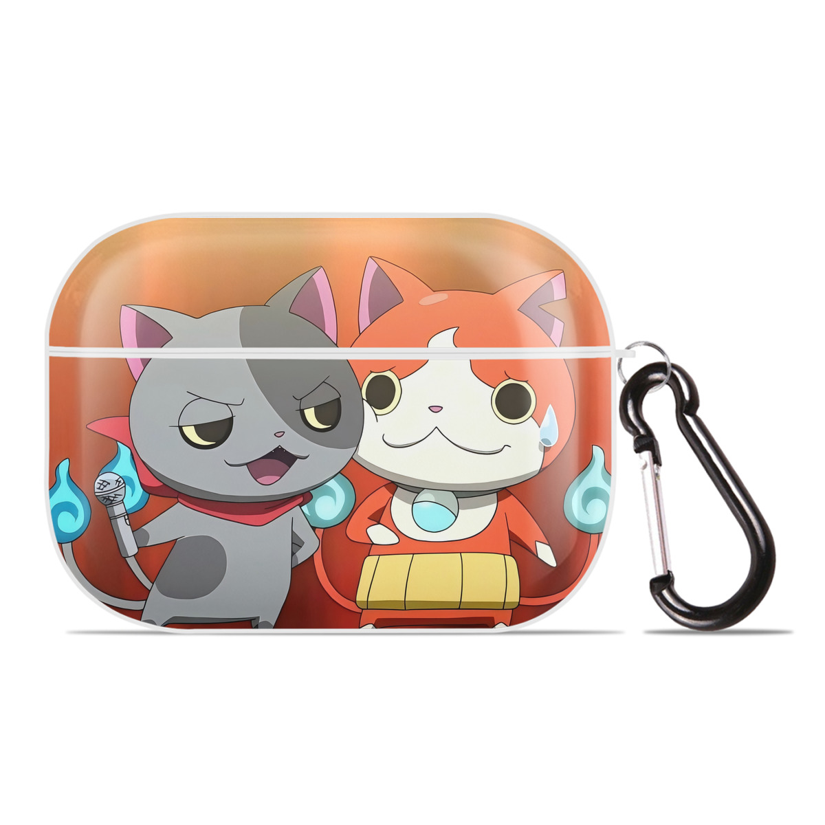 （画像用） 妖怪ウォッチ Yo-kai Watch 【AirPods Pro用】ハードシェル保護ケース 耐衝撃・防指紋・カラビナ付き商品仕様