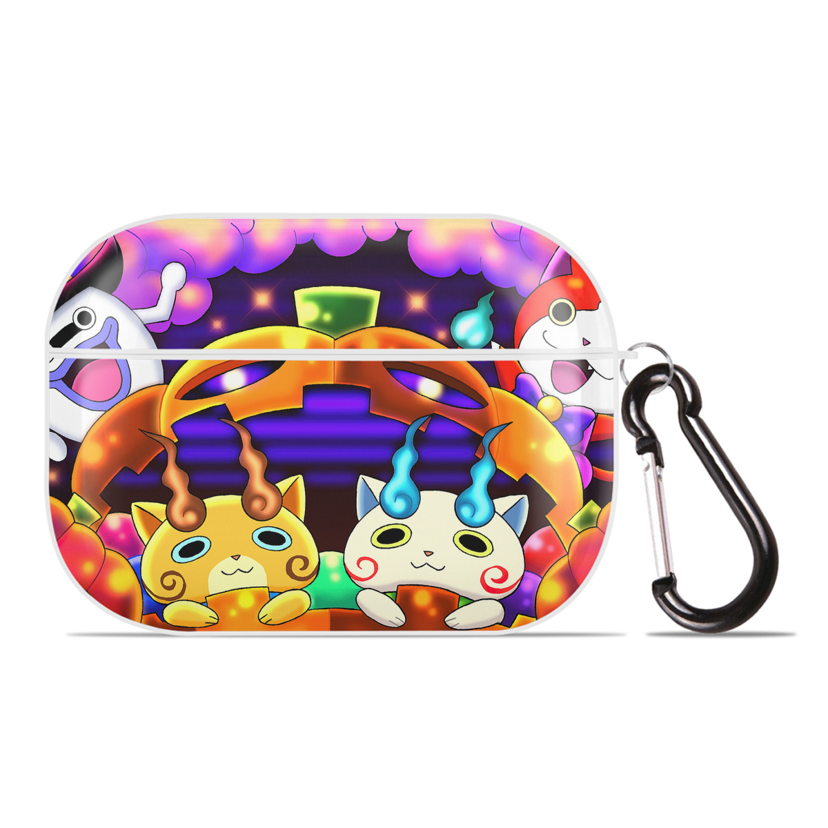 （画像用） 妖怪ウォッチ Yo-kai Watch 【AirPods Pro用】ハードシェル保護ケース 耐衝撃・防指紋・カラビナ付き商品仕様