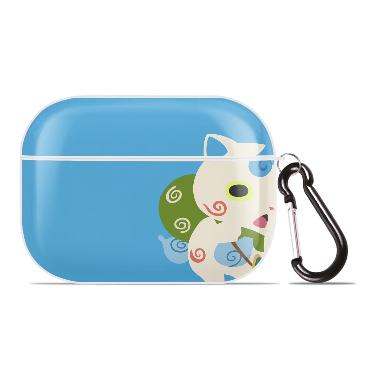 （画像用） 妖怪ウォッチ Yo-kai Watch 【AirPods Pro用】ハードシェル保護ケース 耐衝撃・防指紋・カラビナ付き商品仕様