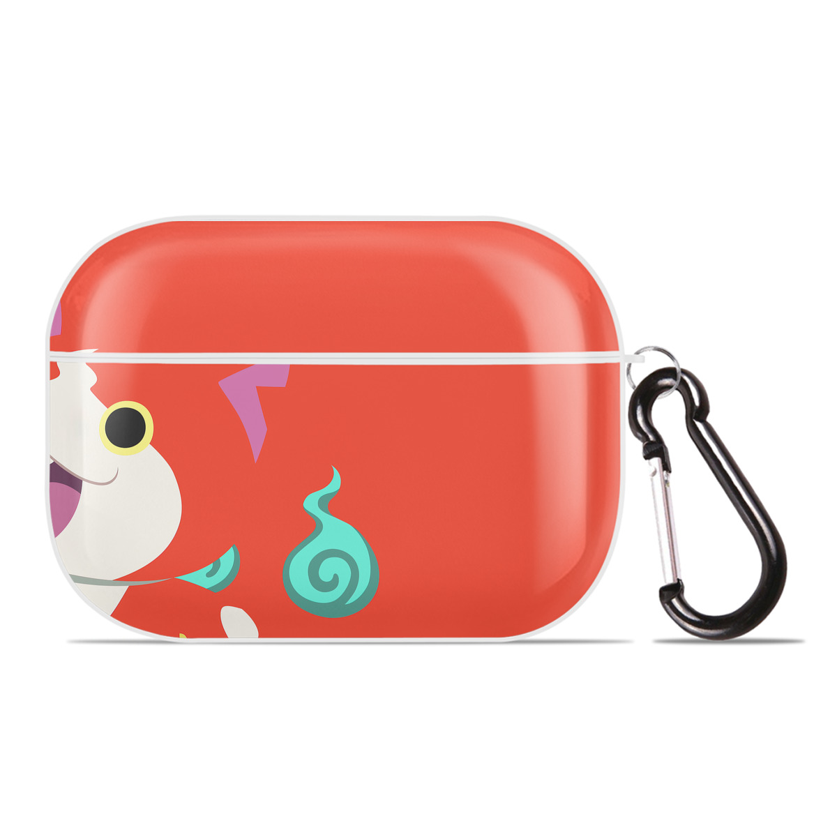 （画像用） 妖怪ウォッチ Yo-kai Watch 【AirPods Pro用】ハードシェル保護ケース 耐衝撃・防指紋・カラビナ付き商品仕様