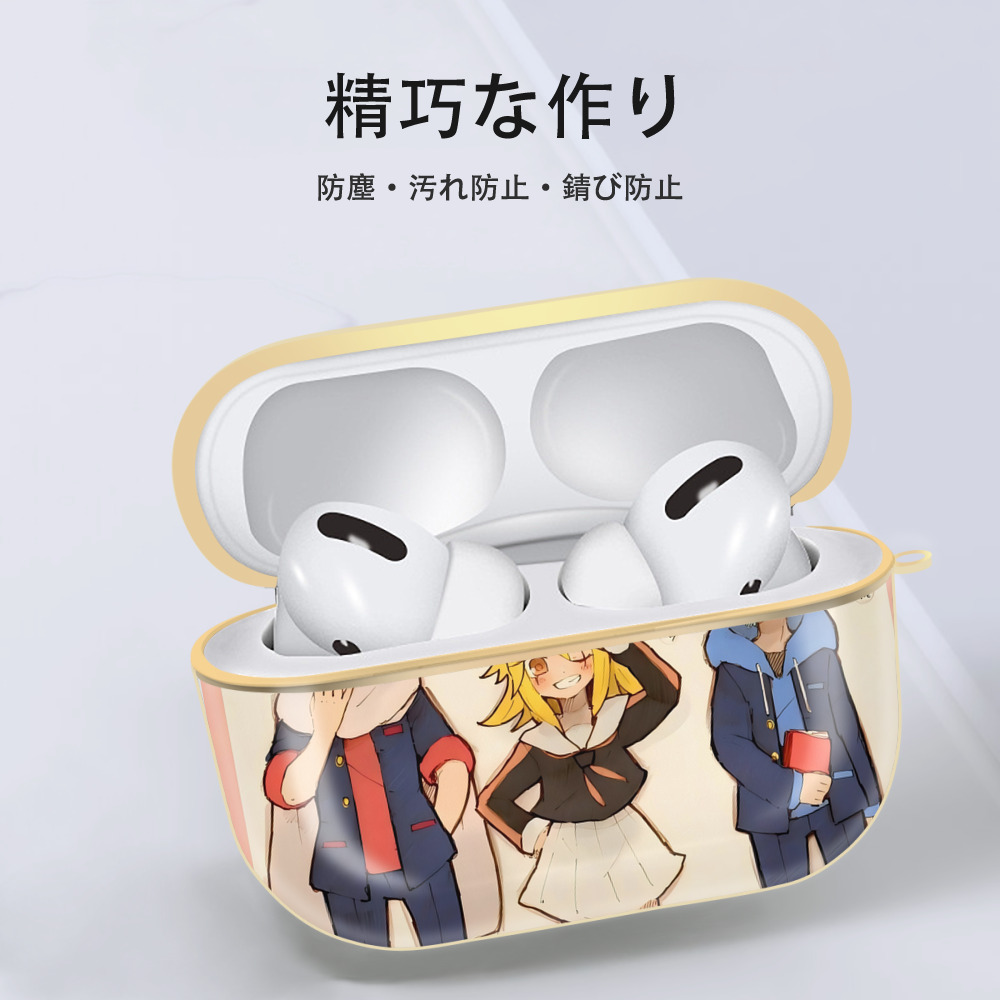 妖怪ウォッチ Yo-kai Watch 【AirPods Pro用】ハードシェル保護ケース｜耐衝撃・防指紋・カラビナ付き商品仕様