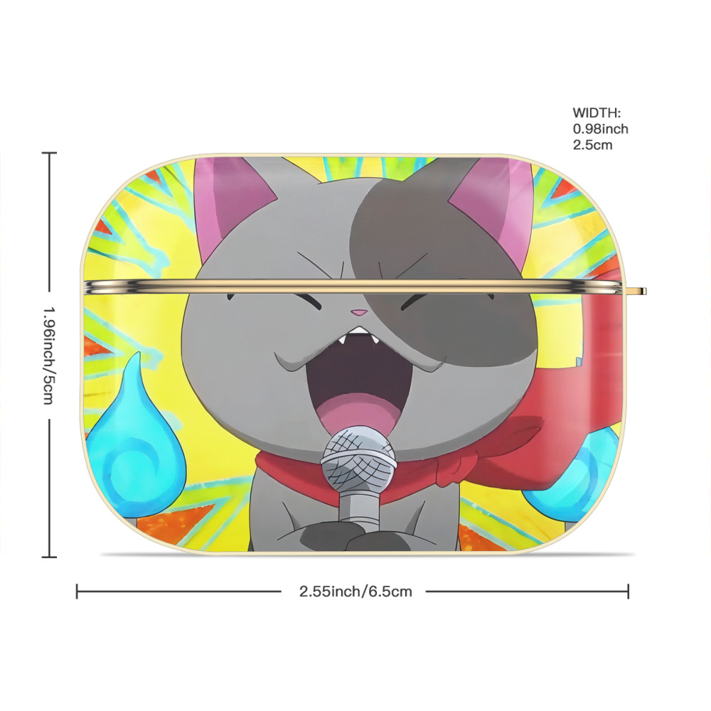 妖怪ウォッチ Yo-kai Watch 【AirPods Pro用】ハードシェル保護ケース｜耐衝撃・防指紋・カラビナ付き商品仕様
