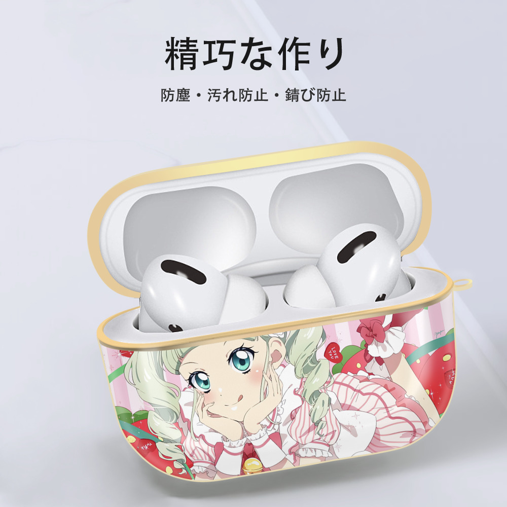 妖怪ウォッチ Yo-kai Watch 【AirPods Pro用】ハードシェル保護ケース｜耐衝撃・防指紋・カラビナ付き商品仕様