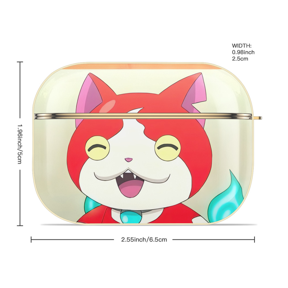 妖怪ウォッチ Yo-kai Watch 【AirPods Pro用】ハードシェル保護ケース｜耐衝撃・防指紋・カラビナ付き商品仕様