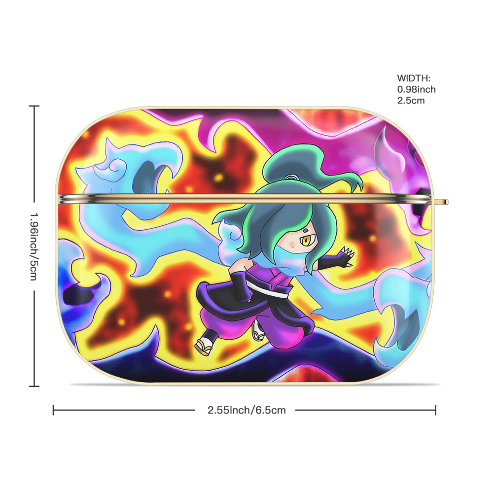 妖怪ウォッチ Yo-kai Watch 【AirPods Pro用】ハードシェル保護ケース｜耐衝撃・防指紋・カラビナ付き商品仕様