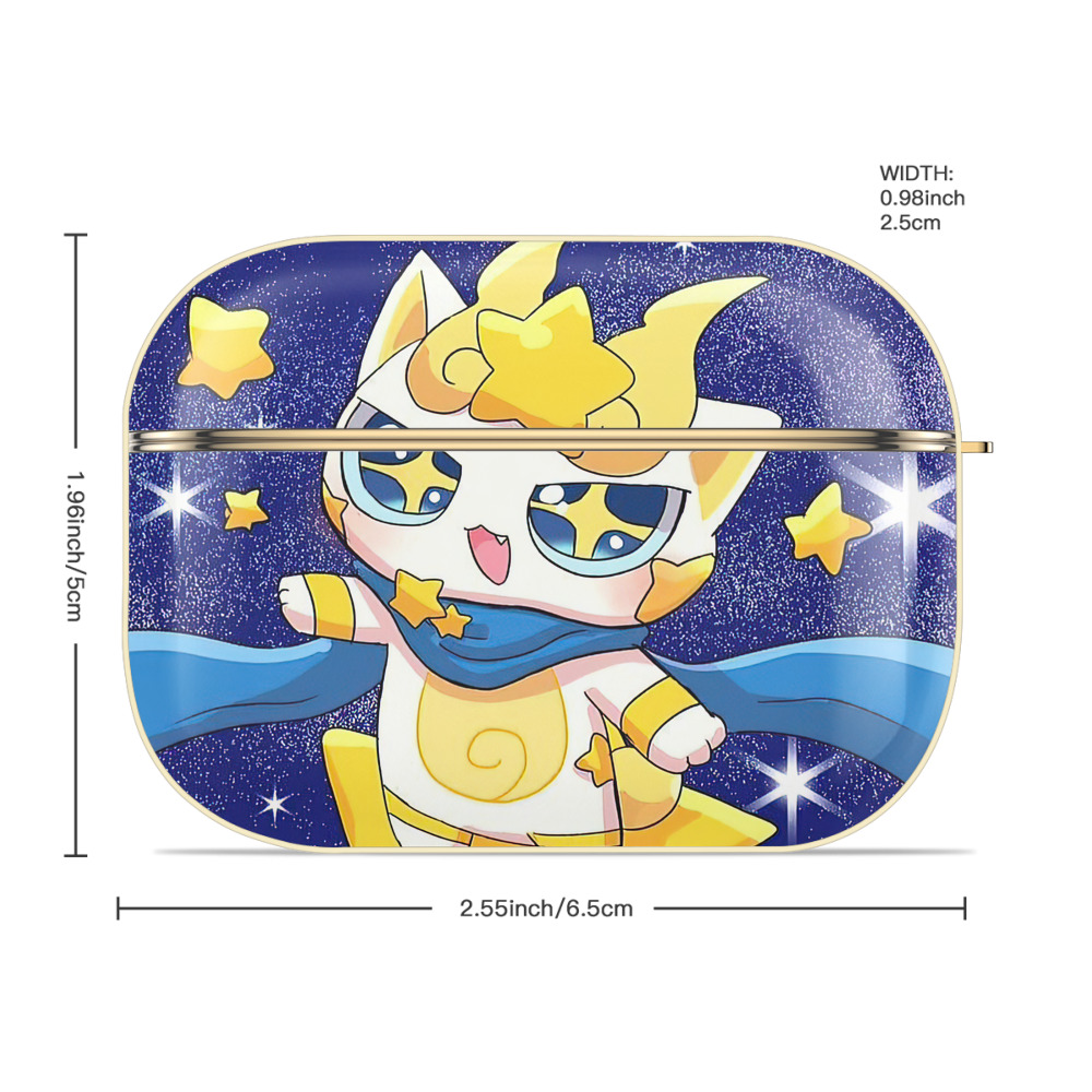 妖怪ウォッチ Yo-kai Watch 【AirPods Pro用】ハードシェル保護ケース｜耐衝撃・防指紋・カラビナ付き商品仕様