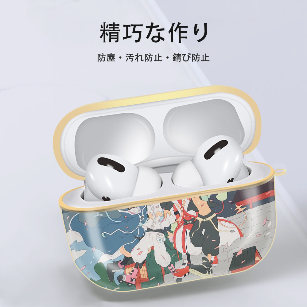妖怪ウォッチ Yo-kai Watch 【AirPods Pro用】ハードシェル保護ケース｜耐衝撃・防指紋・カラビナ付き商品仕様
