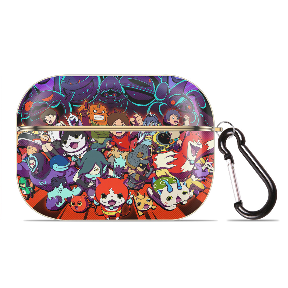 （画像用） 妖怪ウォッチ Yo-kai Watch 【AirPods Pro用】ハードシェル保護ケース｜耐衝撃・防指紋・カラビナ付き商品仕様