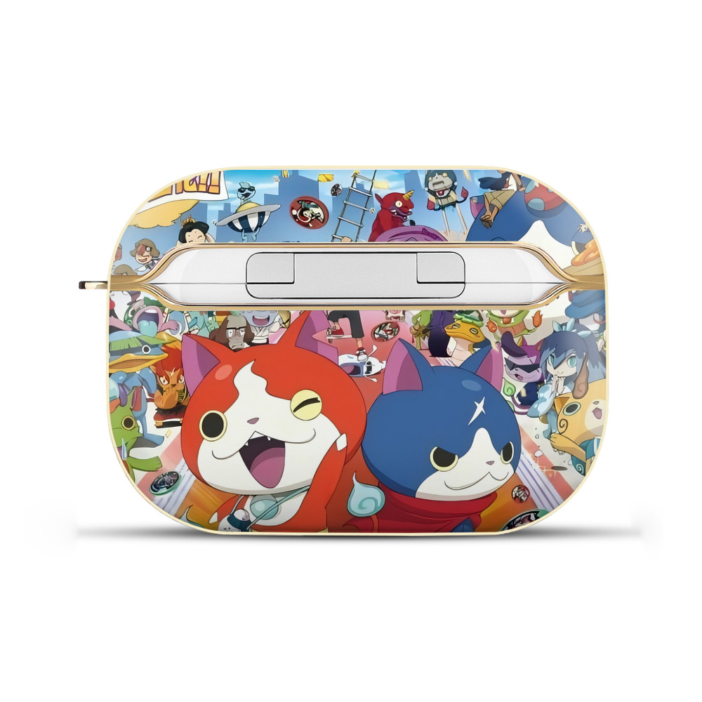 （画像用） 妖怪ウォッチ Yo-kai Watch 【AirPods Pro用】ハードシェル保護ケース｜耐衝撃・防指紋・カラビナ付き商品仕様
