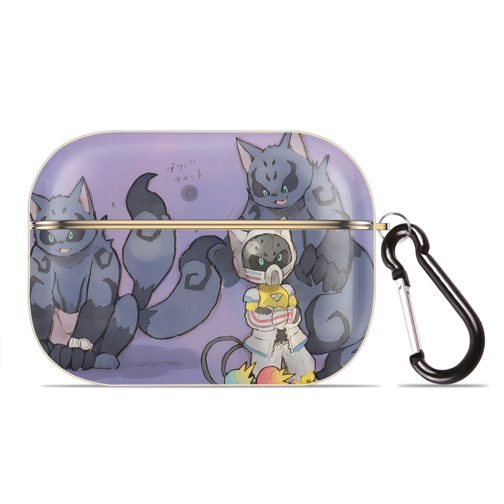 （画像用） 妖怪ウォッチ Yo-kai Watch 【AirPods Pro用】ハードシェル保護ケース｜耐衝撃・防指紋・カラビナ付き商品仕様
