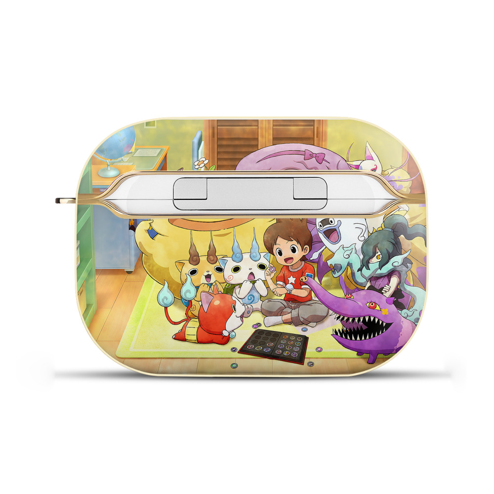（画像用） 妖怪ウォッチ Yo-kai Watch 【AirPods Pro用】ハードシェル保護ケース｜耐衝撃・防指紋・カラビナ付き商品仕様