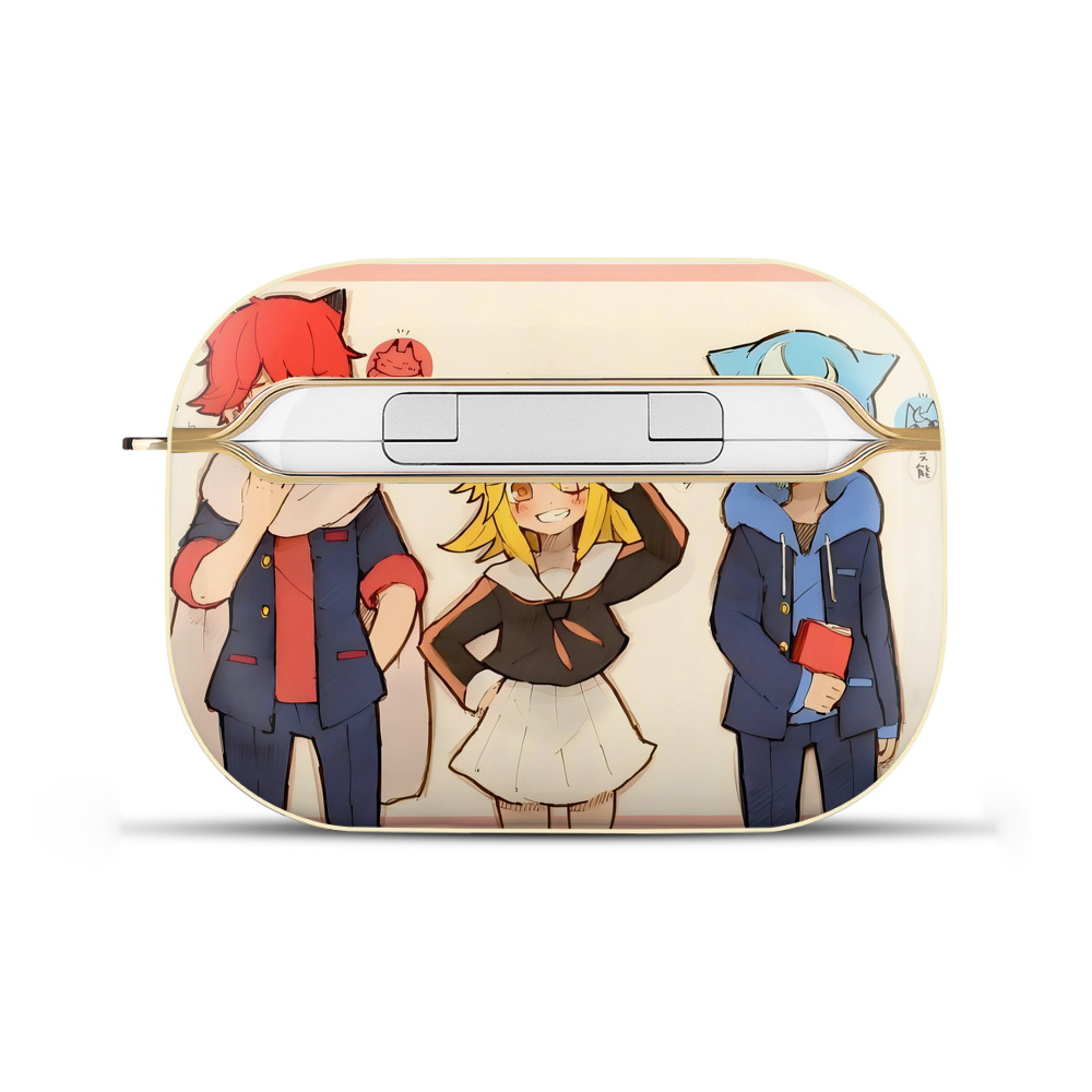 （画像用） 妖怪ウォッチ Yo-kai Watch 【AirPods Pro用】ハードシェル保護ケース｜耐衝撃・防指紋・カラビナ付き商品仕様