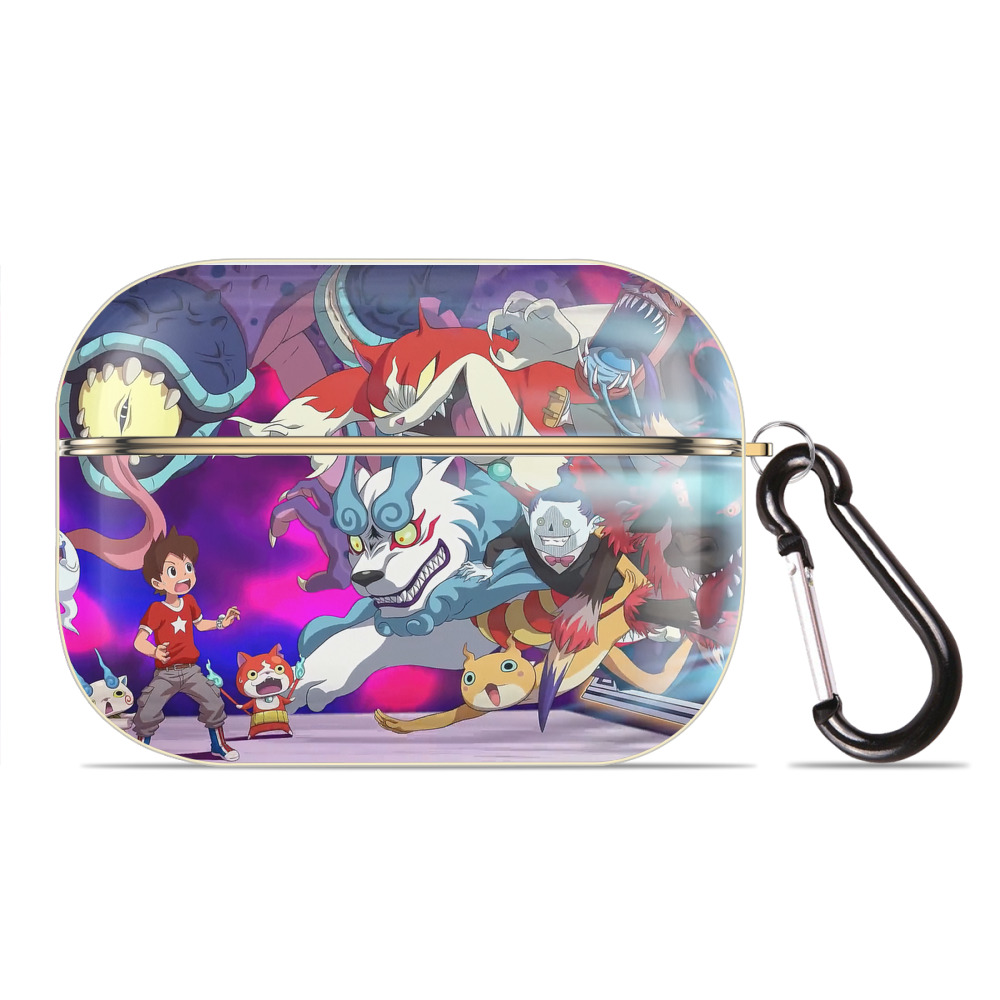 （画像用） 妖怪ウォッチ Yo-kai Watch 【AirPods Pro用】ハードシェル保護ケース｜耐衝撃・防指紋・カラビナ付き商品仕様