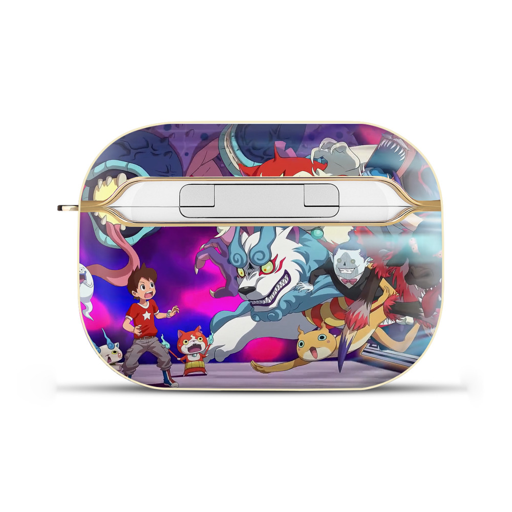 （画像用） 妖怪ウォッチ Yo-kai Watch 【AirPods Pro用】ハードシェル保護ケース｜耐衝撃・防指紋・カラビナ付き商品仕様
