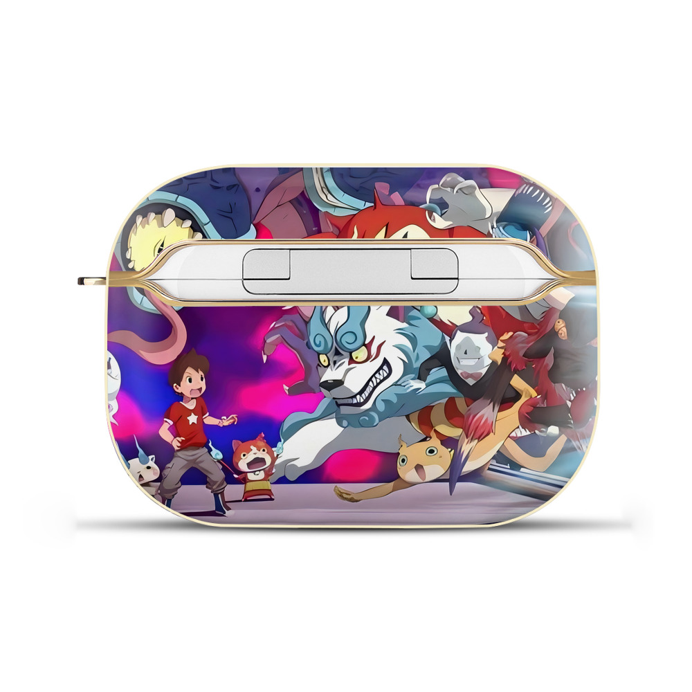 （画像用） 妖怪ウォッチ Yo-kai Watch 【AirPods Pro用】ハードシェル保護ケース｜耐衝撃・防指紋・カラビナ付き商品仕様
